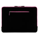Vangoddy 13.3" Microsuede Laptop Sleeve - Pink-Compartments for three SD cards. Four slots for credit/business cards. Universal cellphone compartment
