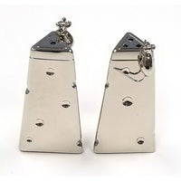 Elegance Mice Salt and Pepper Shakers-Material: Stainless Steel