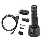 Maglite Mag-Tac Rechargeable Flashlight-Lifetime tough anodized aluminum construction