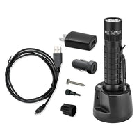 Maglite Mag-Tac Rechargeable Flashlight-Lifetime tough anodized aluminum construction