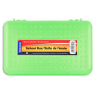 Selectum Plastic Pencil Case - 8"W x 2.5"H - Assorted Colours-5