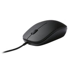 Basic Tech Wired Mouse - Black-5 ft USB Cable