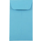JAM Paper #5.5 Coin Envelopes, 3 1/8 x 5 1/2, Brite Hue Blue Recycled, 1000 Pack-Coin Envelopes