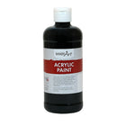 Handy Art Student Acrylic Paint Mars Black 16oz, 3 Pack (RPC101100)-Use on most any surface: paper, fabric, wood, plastic, glass, cardboard, metal and canvas