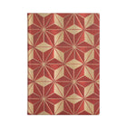Paperblanks Softcover Flexis - Midi - Lined - Hishi-Red, paper