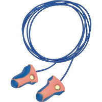 Howard Leight, Howard Leight Laser-Trak Single-Use Detectable Earplugs, Pair - Polybag, Corded, 200 Pack-Certification(s) CSA Class AL