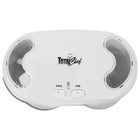 Koolatron Deluxe Double Treat Ice Cream Maker, White-Compact design, dishwasher safe.
