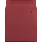 JAM Paper 6 x 6 Square Envelopes, Dark Red, 250 Pack (31511296H)-Blank interior for personalized message
