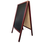 Eddie’s Hang-Up Display Ltd. A-Frame Chalkboard, Mahogany (130440)-Great for coffee shops, restaurants and retail store applications