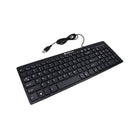 IntekView Wired Slim Keyboard V.2 - English-System Requirements: Windows 98/XP/2000/2003/Vista/7/8/10