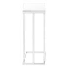 Monarch Specialties 3468 Accent Table - 25"H /White/White Metal-8
