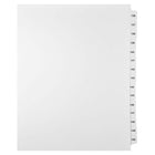 Mark Maker Legal Exhibit Index Tab Set of White Single Tabs, 1/15th Cut, Letter Size, No Holes, Number 136 - 150-White Single Tabs, 1/15th Cut