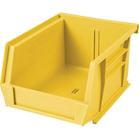 Kleton Stack & Hang Bin, 4-1/8" W x 3" H x 5-3/8" D, Yellow, 24 Pack-Capacity: 10 lbs.