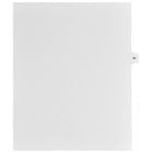 Mark Maker Legal Exhibit Index Tab White Single Tabs, 1/15th Cut, Letter Size, No Holes, Number 66, 25 Pack-White Single Tabs, 1/15th Cut