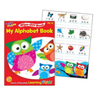 TREND enterprises Inc. Wipe-Off Activity Book -  My Alphabet Book Owl-Stars! - Grade Preschool JK - SK-Recognize letter pairs, ABC order, and vocabulary. Aligned with common learning standards.