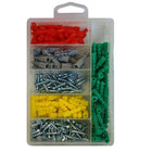 Kubota 250-Piece Anchor and Screw Set, 2 Pack (12138)-Perfect for any project, large or small