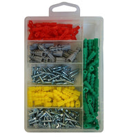 Kubota 250-Piece Anchor and Screw Set, 2 Pack (12138)-Perfect for any project, large or small