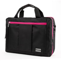 Vangoddy 15.6" Laptop Backpack/ Messenger Bag - Pink-Fits laptops sizes up to 15.6"