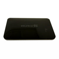 Digiwave 9000mAh Portable Smart Power Bank, 0.4" x 5" x 3", Black-Durable, express charging, portable, fashionable, recharge anytime anywhere, no disconnection issue