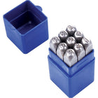 Aurora Tools Number Stamp Sets, 1/8"-For hand-held, hammer struck applications