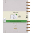 Moleskine Undated Extra Large Hard Cover Spiral Planner - 7.5" x 10" - Crush Grape-13