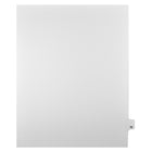 Mark Maker Legal Tabs - Letter Size - White - 1/25th cut - 25 tabs per package - 5 packages Pack - Number 72-White Single Tabs