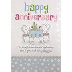 Rosedale 5-1/2" x 8" Humorous Anniversary Greeting Cards And Envelopes, 6 Pack (19646)-Printed on premium uncoated card stock