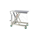 Vestil Stainless Steel Hydraulic Scissor Lift Tables (CART-550-SS)-Platform Dimensions: 31-1/2" L x 19-1/2" W