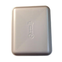 Meat Foam Tray - 8.69" x 10.75" x 1.38" - White - 400 Pack-White