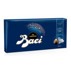 Baci Perugina Chocolate Original Dark Box - 225g-This Baci Perugina Original Dark comes in an elegant and precious blue box filled with the Baci classic whole hazelnut chocolate pieces, the heart of gianduia covered with fine dark chocolate with a hint of vanilla and topped with a hazelnut.