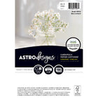 Astrodesigns 65lb Cover Paper - 4.5" W x 6.5" H - White - 100 Pack-You will receive 100 sheets of Bright White Cardstock so you can be more creative in your crafting