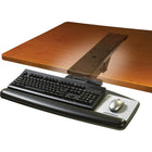 3M Adjustable Keyboard Tray-Height and tilt indicators help you achieve the perfect settings for comfort and good ergonomics.