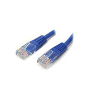 StarTech Category 5E Molded Utp Patch Cable, 7 ft., Blue-Molded