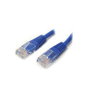 StarTech – Câble de raccordement Cat 5e Utp moulé, 7 pi, bleu-Moulé
