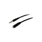 StarTech Stereo Headset Extension Cable (MUHSMF1M)-Black