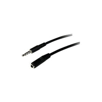 StarTech Stereo Headset Extension Cable (MUHSMF1M)-Black