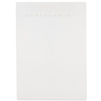 JAM Paper 7 1/2 x 10 1/2 Open End Catalogue Envelopes with Peel & Seal Closure, White, 100 Pack-White