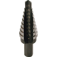 Irwin Step Drills (TH113)-Cutting - 3/16 - 7/8