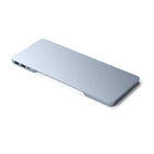Satechi USB-C Slim Dock for 24" iMac - Blue-Supports up to 10 Gbps High speed M.2 NVME to USB 3.1 Gen 2, 6Gbps speed M.2 SATA to USB 3.1 Gen 1, perfect solution for data transfer and data backup