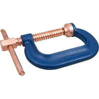 Gray Tools C-Clamp, 0-12" Opening Capacity, 5-1/2" Throat Depth-Max proof test (lbs.): 9300 lbs.