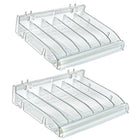 Azar - Plateau cosmétique de diviseur réglable - Clear - 2 pack-Vendu en paquets de: 2