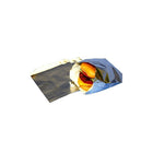 Deluxe Foil Hamburger Plain Bag, 5.5" x 1.25" x 6.75", Silver, 1000 Pack-Silver