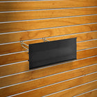 Azar Displays Graphic Sign Holder, 6" x 12" (600612-BLK)-Dimensions: 6 x 12"