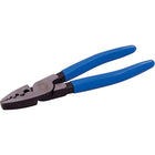 Gray Tools Crimping Pliers, 7" Long, 1-3/8" Jaw-Cuts: AWG: 25-5