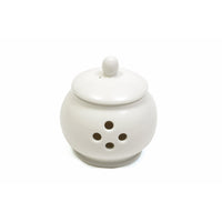 Maxwell & Williams Basic Garlic Pot with Lid - White - 4 Pack-Garlic Pot with Lid