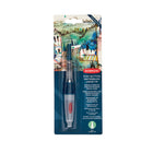 Derwent Push Button Waterbrush - Large Tip-Portable and convenient for indoor and outdoor use