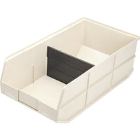 Akro-Mils 1800 Series Akro-Bin, 11" W x 7" H x 20-1/2" D, Beige - 2 Pack-Colour: Beige