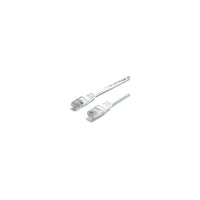 StarTech M45PATCH25WH 25' Cat 5e Molded Patch Cable, White-Features RJ-45 Male connector on both sides to facilitate easy connectivity