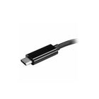 StarTech 4-Port USB 3.0 Hub, USB-C to 4 x USB-A-Built-in USB Type-C cable for less clutter
