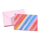 Mara-Mi Notecards - 3.5" x 5" - Stripes - 20 Pack-20 note cards, 20 envelopes